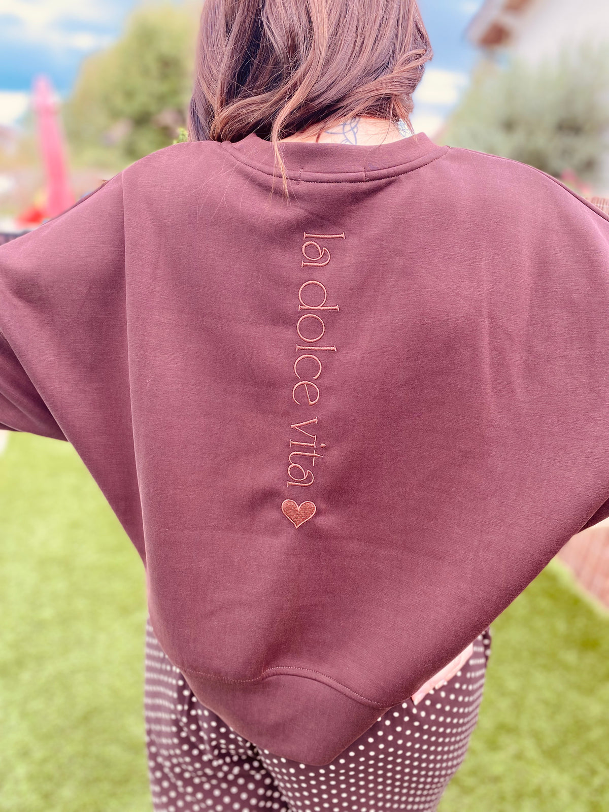 Sweat-shirt marque « pohème »