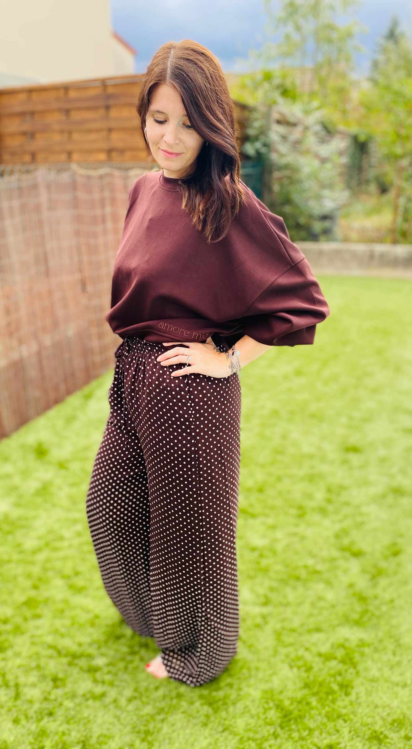 Pantalon fluide femme en voile | MS BOHEME