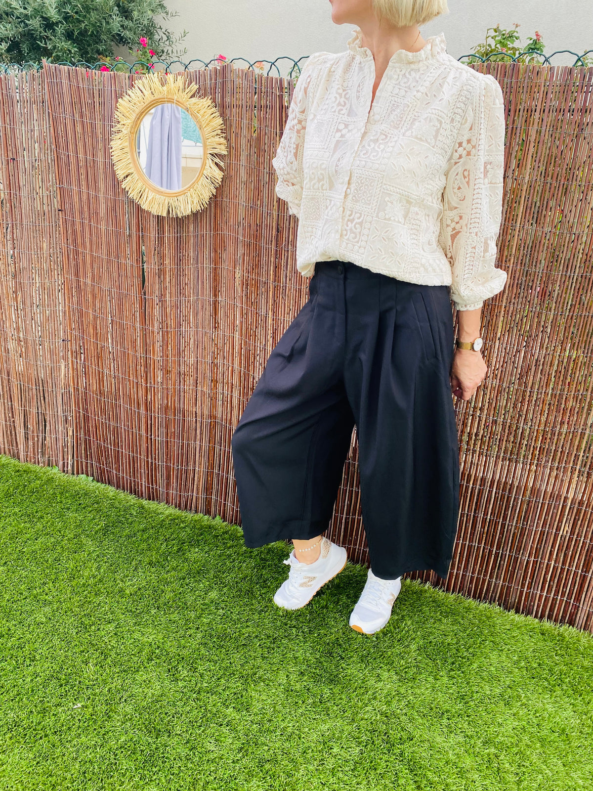 Chemise dentelle « it hippie »