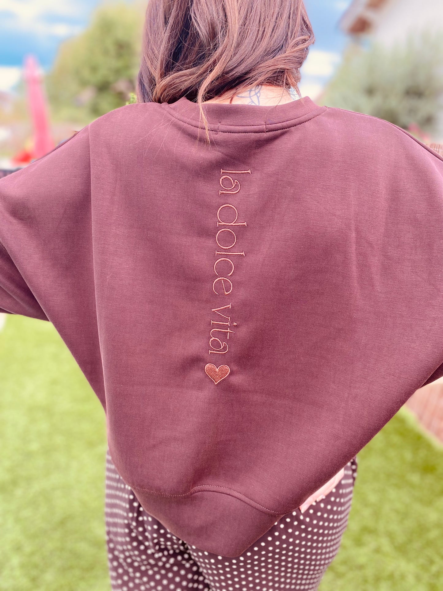 Sweat-shirt marque « pohème »